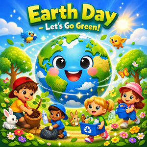 Earth Day – Let’s Go Green!
