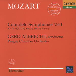 モーツァルト:交響曲 二長調 K.97(73n);第4楽章 プレスト
