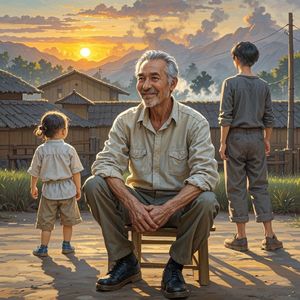 我的父亲沉默的大山_释隆道海慧