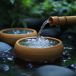 Agua de Bambú para Calmar la Mente16