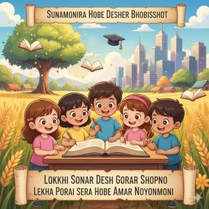 সোনামনিরা হবে দেশের ভবিষ্যৎ লক্ষীসোনার দেশগড়ার স্বপ্ন লেখাপড়ায় সেরা হবে আমার নয়নমণি Sunamonira Hobe Desher Bhobisshot Lokkhi Sonar Desh Gorar Shopno Lekha Porai Sera Hobe Amar Noyonmoni