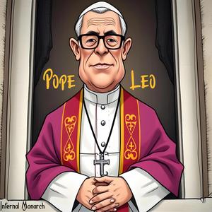 Three white cassocks