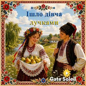 Ішло дівча лучками