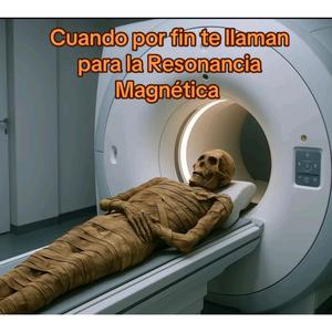 pero me hice mi resonancia