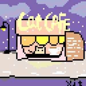 冬日猫咪咖啡馆