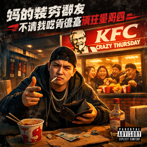 妈的装穷群友不请我吃肯德基疯狂星期四