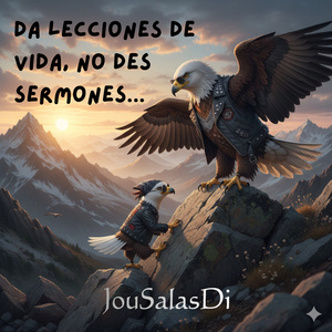 Da lecciones de vida, no des sermones