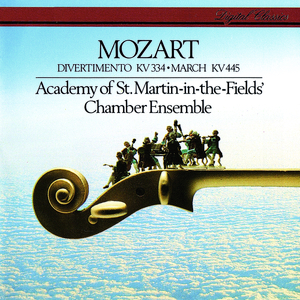 Divertimento in D, K.334:5. Menuetto - Trio I - Menuetto - Trio II - Menuetto