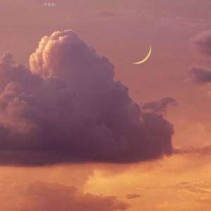 春日窗外的夕阳