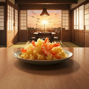 夢の中のエビフライ