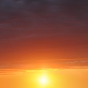 等一个夕阳西下的场景