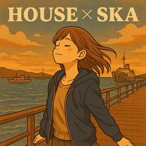 汽笛の余韻に揺れるハウススカ