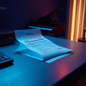 Blues Invoice