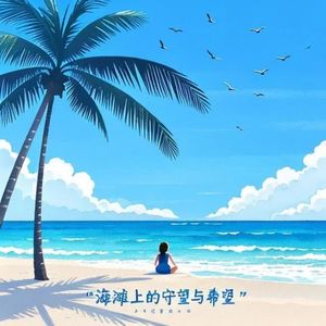 海滩上的守望与希望