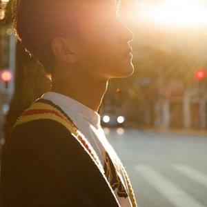 冬季雨中的思念