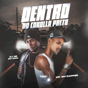 Dentro do Corolla Preto