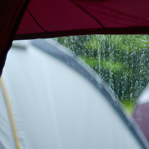 3 Hours of Relaxing Rain in a Tent 2