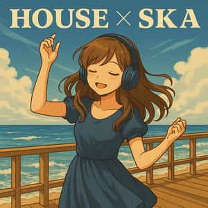 サングラス越しの微笑みハウススカ