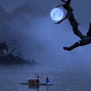 满庭芳-对月当歌