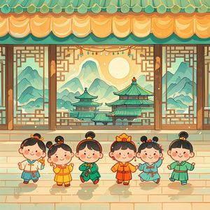 国学文言文启蒙儿歌《湖心亭看雪 张岱》