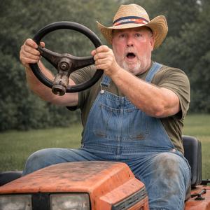 I broke my mower again