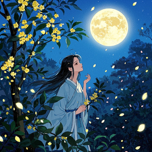 桂月秋思寄亲情