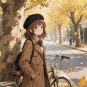 在放学路上遇见了你