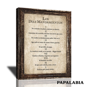 Los Diez Mandamiento