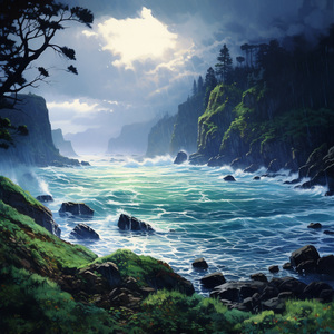 River's Harmonic Journey