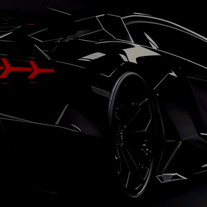 BLACK LAMBORGHINI