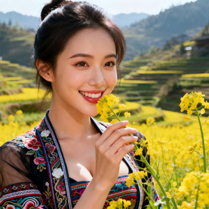 走呀一起去看油菜花