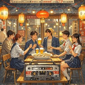 大排档里的旧磁带-琴音酷星