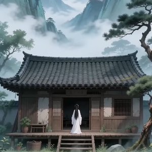 雾锁青桥