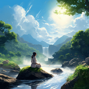 River's Meditative Flow