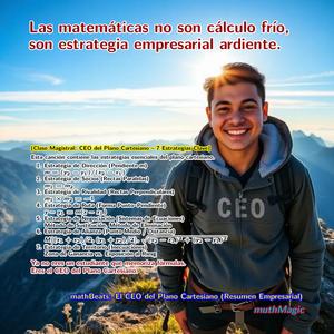 mathBeats: El CEO del Plano Cartesiano (Resumen Empresarial)