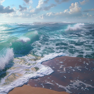 Calm Ocean Cat Melodies