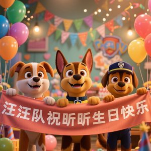 小昕昕生日快乐