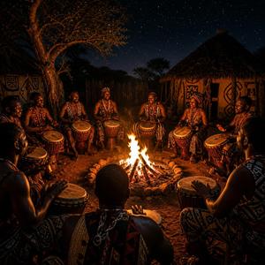 Hear Drums Echoing Tonight In Africa