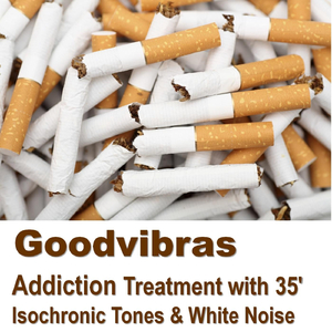 Addiction Treatment With 35' Isochronic Tones & White Noise