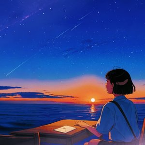 落于信中的白色郁金香