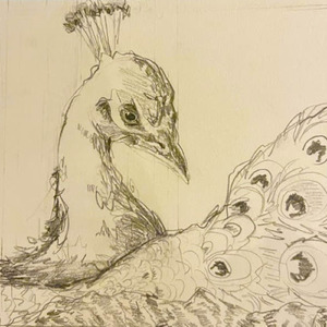 Avec une teinte caramel