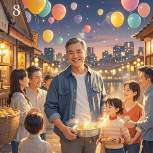 烟火人间认真走过
