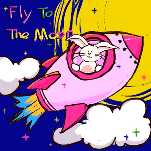 乘着火箭去月球