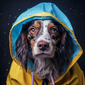 Llovizna Suave Para La Calma Canina