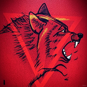 Böser Wolf