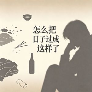 怎么把日子过成这样了（伴奏）