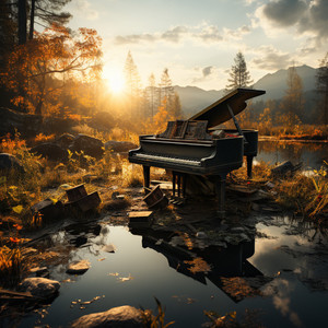 Calma En El Eco De Melodías De Piano