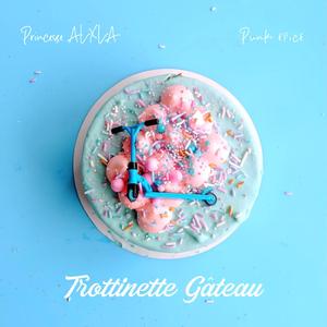 Trottinette Gâteau (Partir en lettres attachées)