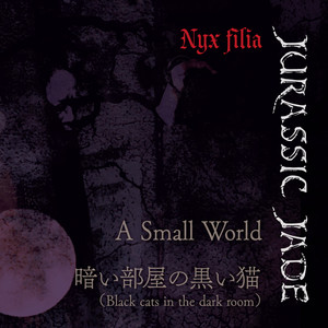 暗い部屋の黒い猫 (Black cats in the dark room)