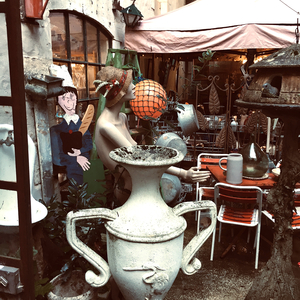 Dans la piscine d'un hôtel